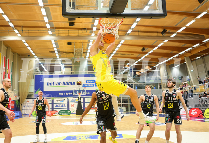 Basketball Superliga 2023/24, 2.Plazierungsrunde SKN St. Pölten vs. Flyers Wels


