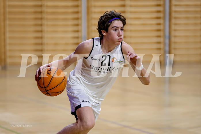 12.01.2025 Österreichischer Basketballverband 2024/25, SLMU19, Basket Flames WAT vs. BBU Salzburg