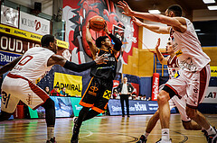 Basketball, win2day Basketball Superliga 2022/23, Grunddurchgang 14.Runde, Traiskirchen Lions, Fürstenfeld Panthers, 