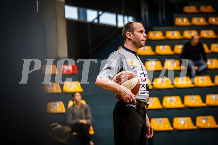 Basketball, ABL 2018/19, Grunddurchgang 30.Runde, BC Vienna, Oberwart Gunners, Referee Basketball, ABL 2018/19, Grunddurchgang 30.Runde, BC Vienna, Oberwart Gunners, Referee