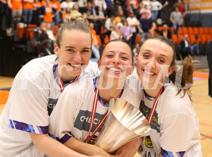 Basketball Damen Superliga 2021/22, Finale Spiel 3 BK Duchess Klosterneuburg vs. Vienna United