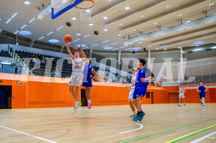 30.11.2024 Österreichischer Basketballverband 2024/25, SLMU16, BC Vienna vs. SG Salzkammergut 
