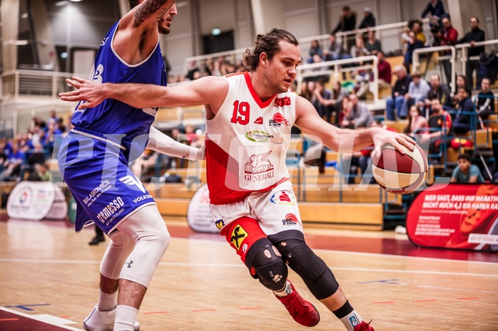 Basketball, ABL 2018/19, CUP Achtelfinale, UBC St. Pölten, Oberwart Gunners, Florian Pöcksteiner (19)