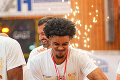 Basketball, Basketball Superliga 2024/25, Playoffs, Finale Spiel 1, Oberwart Gunners vs. BBC Nord Dragonz