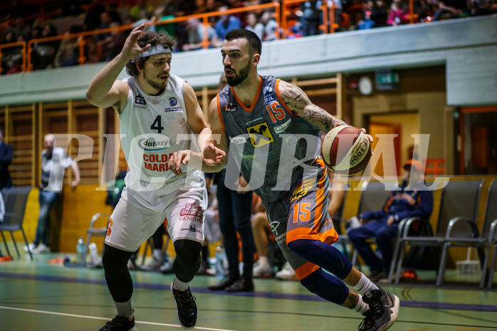 Basketball, Basketball Zweite Liga, Grunddurchgang 10.Runde, BBC Nord Dragonz, Fürstenfeld Panthers, Ivan Skrobo (15)