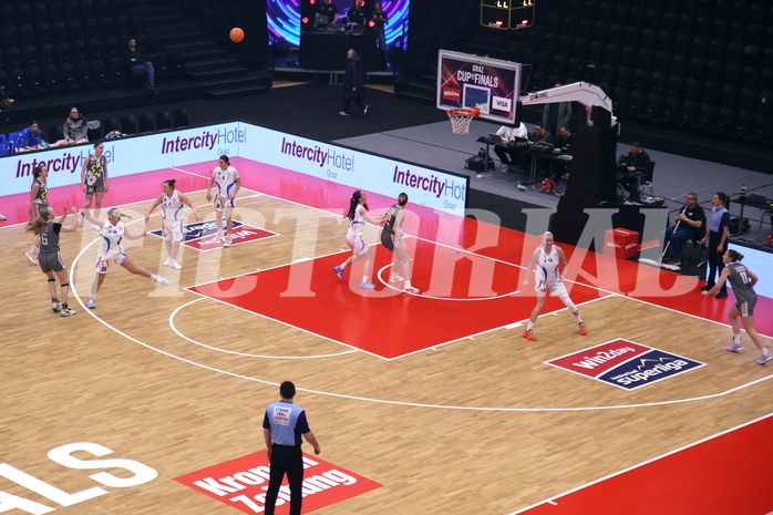 18.01.2025, Graz, Raiffeisen Sportpark, Basketball Austria Cup 2025, Final Four, Semifinale, DBB Wels vs Klosterneuburg Duchess,  