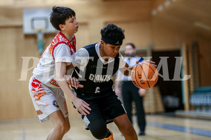 05.04.2025 Österreichischer Basketballverband 2024/25, SLMU14, BC Vienna vs. Vienna Giants 