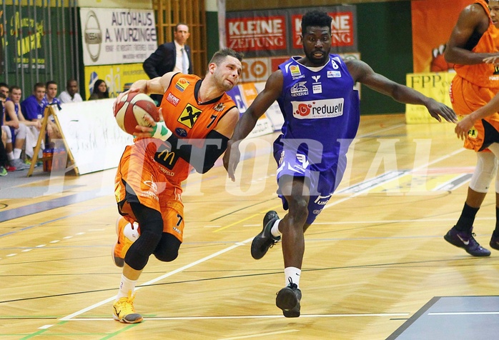 Basketball ABL 2015/16 Grunddurchgang 8.Runde  Fürstenfeld Panthers vs Oberwart Gunners