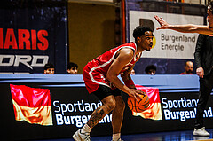 Basketball, win2day Basketball Superliga 2024/25, Grunddurchgang Runde 21, BBC Nord Dragonz, BC Vienna, Zac Owens (2)