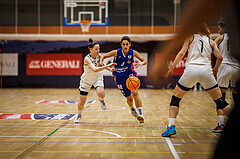 Basketball, Win2Day Basketball Damen Superliga 2023/24, Grunddurchgang 3.Runde, Basket Flames, UBSC Graz, Simona Kuzma (4)