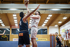 Basketball, Basketball Zweite Liga, Grunddurchgang 19.Runde, Basket Flames, BBC Nord Dragonz, Justin Vallejo (25)