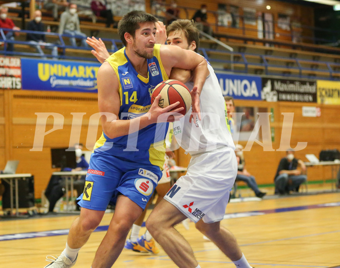 Basketball Superliga 2020/21, 2.Plazierungsrunde Gmunden Swans vs. SKN St.Pölten


