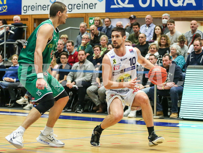 Basketball Superliga 2022/23, Grunddurchgang 15.Runde Gmunden Swans vs. Kapfenberg Bulls