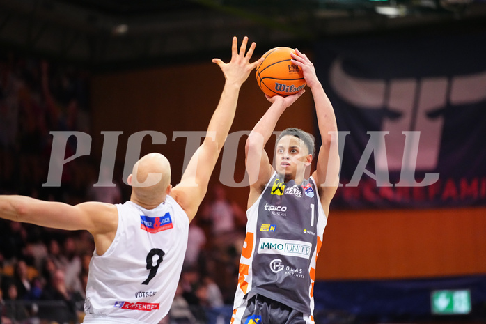 Win2day Basketball Superliga 2024/25, Grunddurchgang, 16. Runde, Kapfenberg vs. Klosterneuburg


