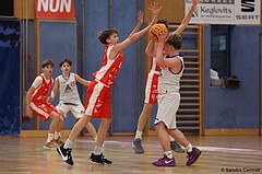 Basketball Superliga 2024/25, SLMU14 Traiskirchen Lions Academy vs. ATSE Graz


