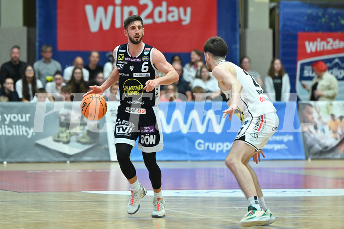 Basketball Superliga 2023/24, 8.Plazierungsrunde,
Flyers Wels vs. Gmunden Swans

