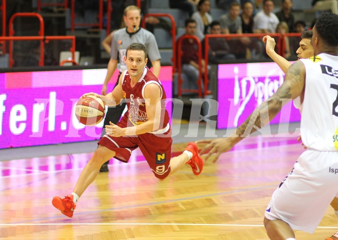 Basketball ABL 2015/16 Grunddurchgang 14.Runde Traiskirchen Lions vs. Gmunden Swans