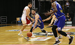 Basketball Superliga 2021/22, Finale Spiel 1 BC Vienna vs. Gmunden Swans