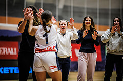 Basketball, Win2Day Basketball Damen Superliga 2023/24, Grunddurchgang 10.Runde, Vienna Timberwolves, DBB LZ OÖ, Marlies Kiefer (Head Coach)