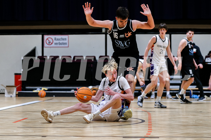 01.03.2025 Österreichischer Basketballverband 2024/25, SLMU19 Vienna United vs. Basket Dukes