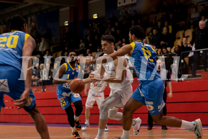Basketball, Basketball Superliga 2022/23, Grunddurchgang Runde 18, Kapfenberg Bulls, SKN St. P