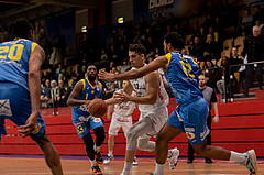 Basketball, Basketball Superliga 2022/23, Grunddurchgang Runde 18, Kapfenberg Bulls, SKN St. P