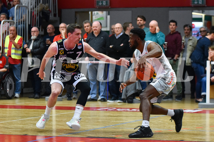 Win2Day Basketball Superliga 2022/23, Playoff,
Semifinale Spiel 2, Flyers Wels vs Swans Gmunden,
