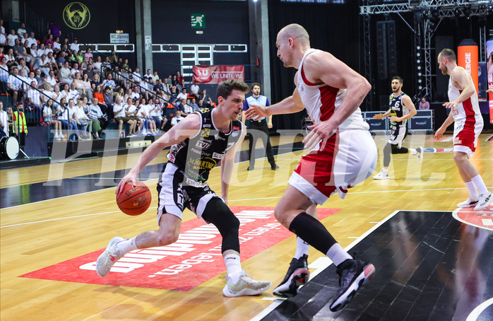 Basketball Superliga 2022/23, Playoff, Finale Spiel 4 BC Vienna vs. Gmunden Swans