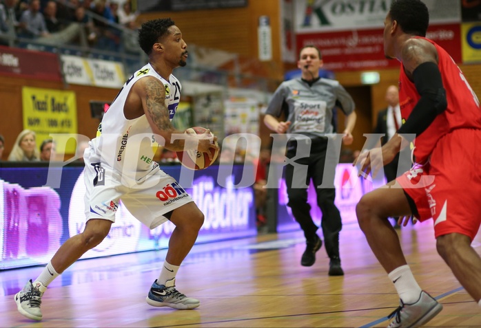 Basketball ABL 2015/16 Grunddurchgang 26.Runde Gmunden Swans vs. WBC Wels


