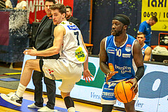 Basketball Superliga 2023/24, Playoff, Viertelfinale Spiel 1 Gmunden Swans vs. Oberwart Gunners