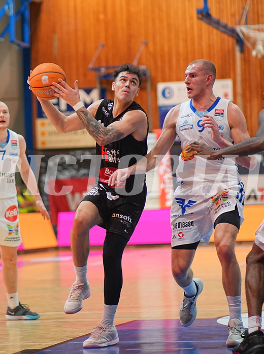 Basketball Superliga 2024/25, Playoffs, Viertelfinale Spiel 1 Oberwart Gunners vs. Kapfenberg Bulls