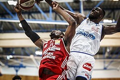 Basketball, ABL 2018/19, Playoff VF Spiel 1, Oberwart Gunners, BC Vienna, David Haughton (17)