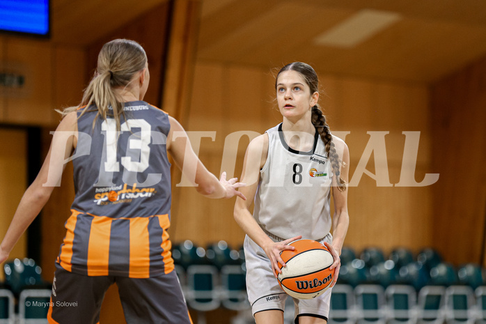22.02.2025 Österreichischer Basketballverband 2024/25, SLWU14 Basket Flames UNION vs Basket Duchess