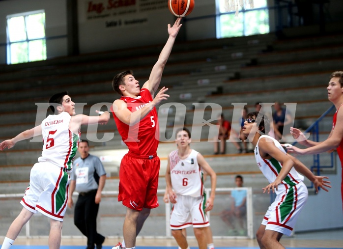 Basketball Nationalteam MU16 2015 U16 Team Austria vs. U18 Team Portugal



