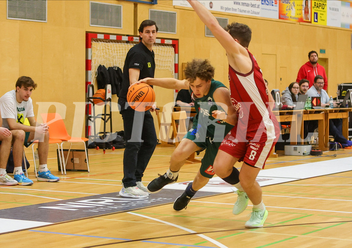 Basketball Zweite Liga 2023/24, Playoff Viertelfinale Spiel 1 Mistelbach Mustangs vs. Dornbirn Lions


