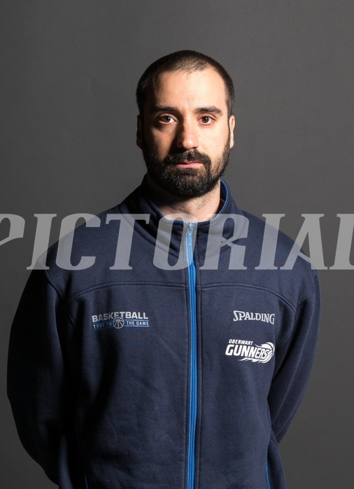 Basketball, ABL 2017/18, Teampictures, Oberwart Gunners, , Lluis Pino Vera (Coach)