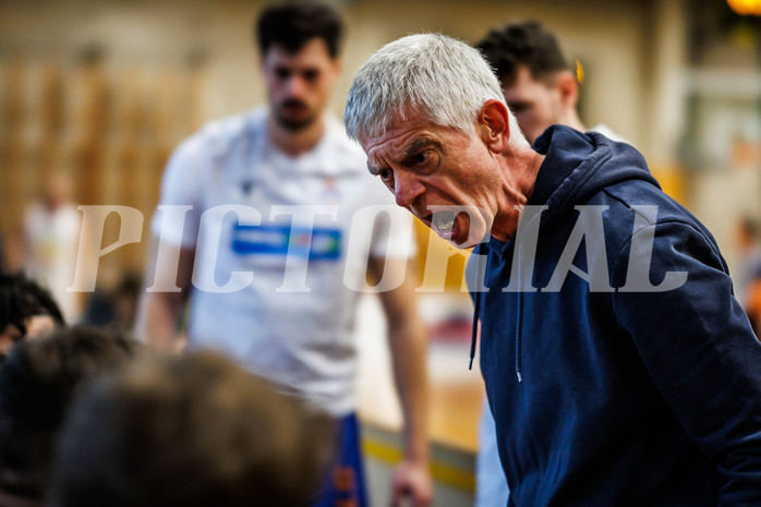 Basketball, Basketball Zweite Liga 2023/24, Viertelfinale Spiel 2, Mattersburg Rocks, Kufstein Towers, Markus Thurner (Ass. Coach)