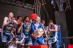 Basketball, Win2Day Superliga 2022/23, Playoff, Finale Spiel 4, BC Vienna, Gmunden Swans, 