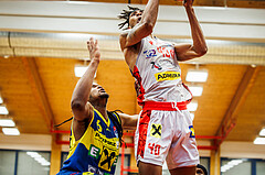 Basketball, Basketball Austria Cup 2023/24, Semifinale, Traiskirchen Lions, UBSC Graz, Jalen Shaw (6)