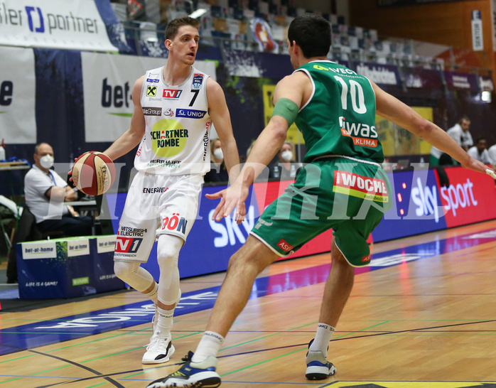 Basketball Superliga 2020/21, 10. Plazierungsrunde Gmunden Swans vs. Kapfenberg Bulls


