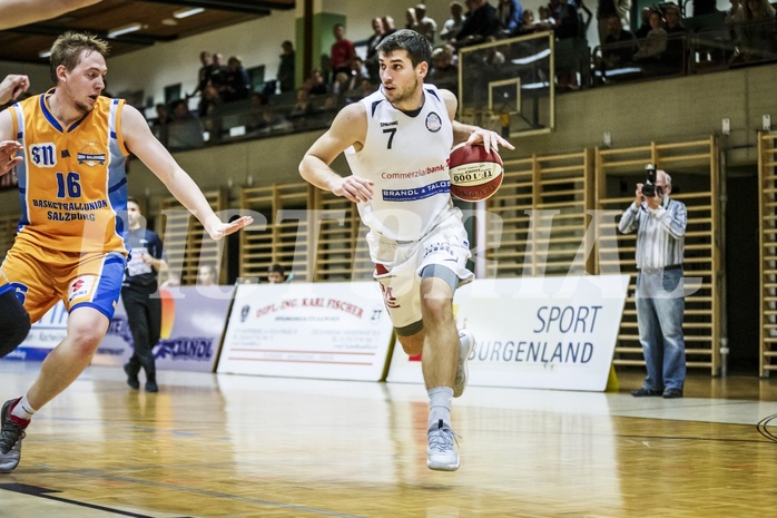 Basketball, 2.Bundesliga, Grunddurchgang 4.Runde, Mattersburg Rocks, BBU Salzburg, Marko SOLDO (7)