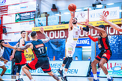 Basketball Basketball Superliga 2021/22, Grunddurchgang 15.Runde Traiskirchen Lions vs. BC GGMT Vienna
