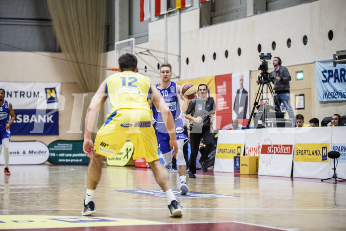 Basketball, Admiral Basketball Superliga 2019/20, Grunddurchgang 15.Runde, St. Pölten, Oberwart Gunners, Georg Wolf (10)