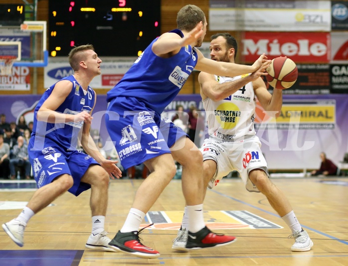 Basketball ABL 2017/18, Grunddurchgang 22.Runde Gmunden Swans vs. Oberwart Gunners