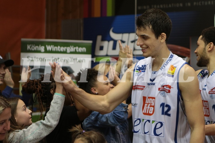 13.04.2017 Basketball ABL 2016/17 Grunddurchgang 32. Runde Kapfenberg bulls vs BC Vienna
