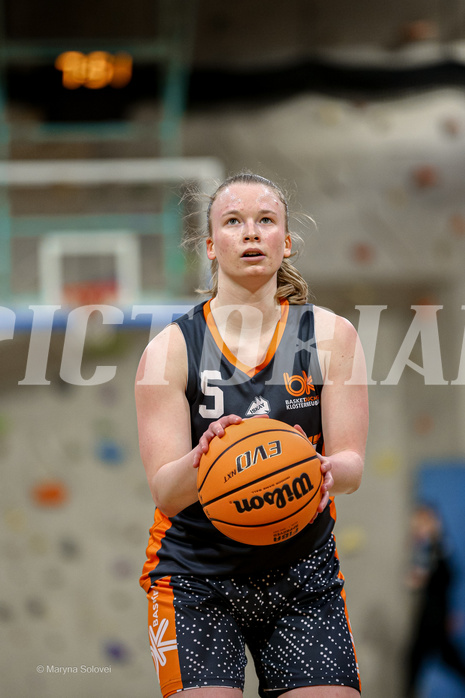 22.02.2025 Österreichischer Basketballverband 2024/25, SLWU19 Basket Flames UNION vs Basket Duchess