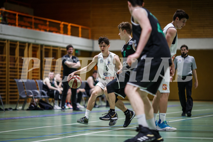 Basketball, Basketball Zweite Liga, Grunddurchgang 20.Runde, BBC Nord Dragonz, Deutsch Wagram Aligators, Felix Leindecker (8) Basketball, Basketball Zweite Liga, Grunddurchgang 20.Runde, BBC Nord Dragonz, Deutsch Wagram Aligators, Felix Leindecker (8)