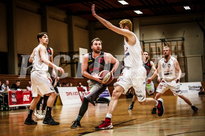 Basketball, 2.Bundesliga, Playoff VF Spiel 2, Mattersburg Rocks, Villach Raiders, Felix Huber (17)