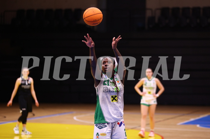 02.03.2024, Graz, Raiffeisen Sportpark, Basketball Damen Superliga 2023/24, Grunddurchgang 14.Runde, UBI Holding Graz - Basket Flames Women ,  