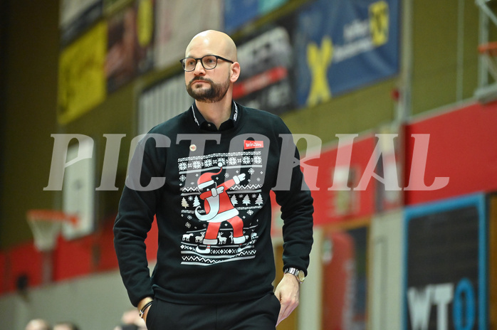 Basketball, Superliga 2024/25, Grunddurchgang 14.Runde, Flyers Wels vs. UBSC Graz,